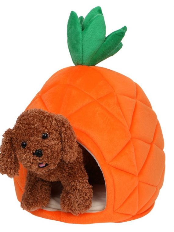 Pineapple Bed for Small Dog, Puppy, Cat