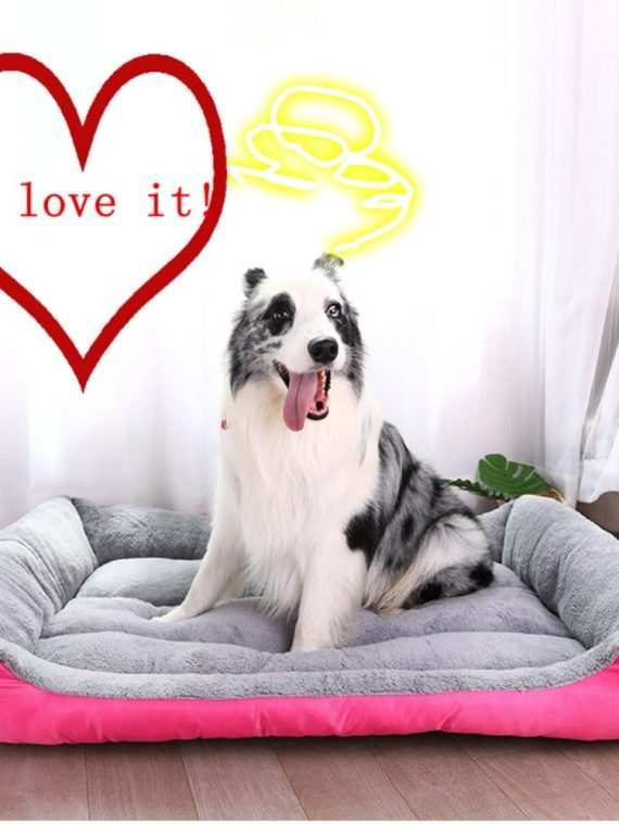 Warm Soft Dog Bed House