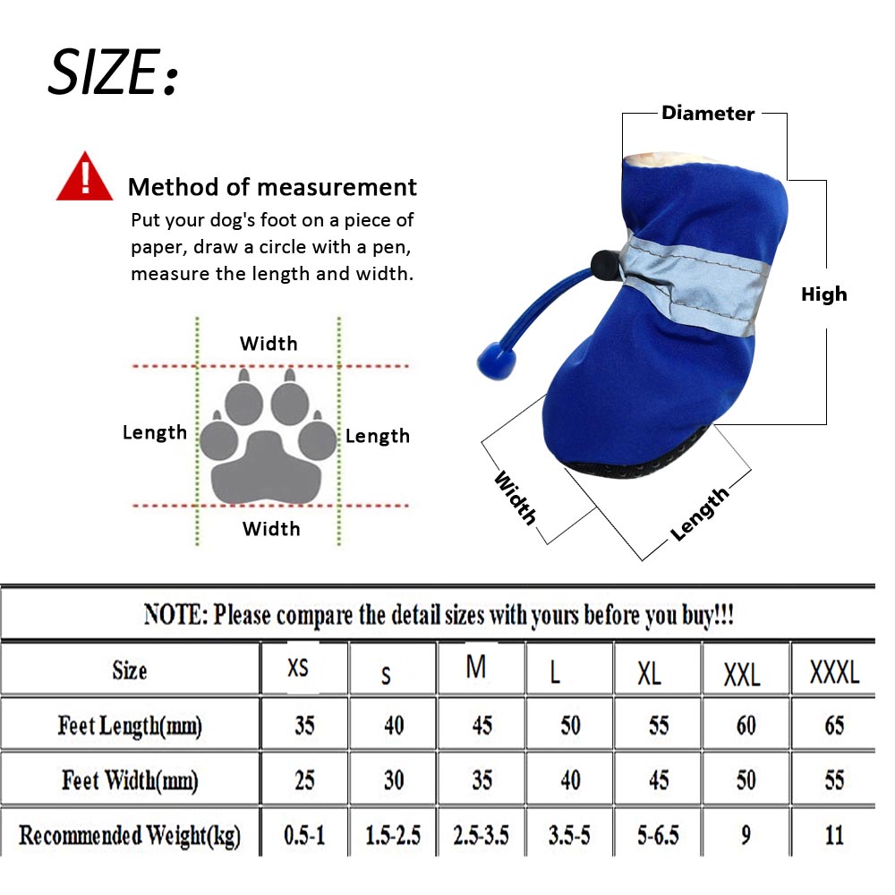 Small Dog Boots | Small Dog Winter Boots | Dog Boots for Small Dogs