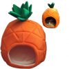 Pineapple Bed for Small Dog, Puppy, Cat | Cute Dog Beds