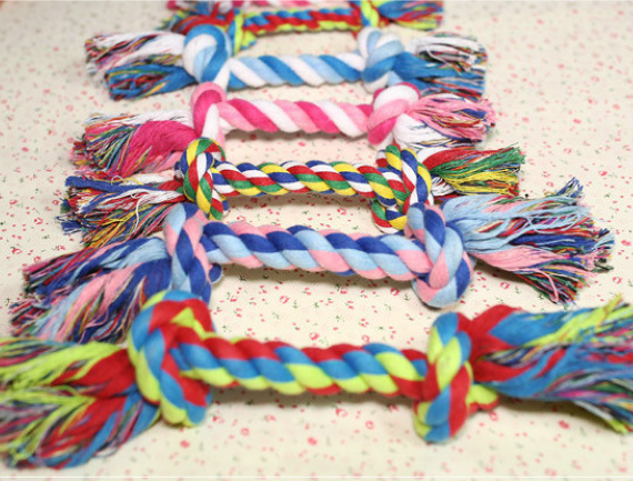 MEGA Rope Knot Dog Toy - From Natural Cotton
