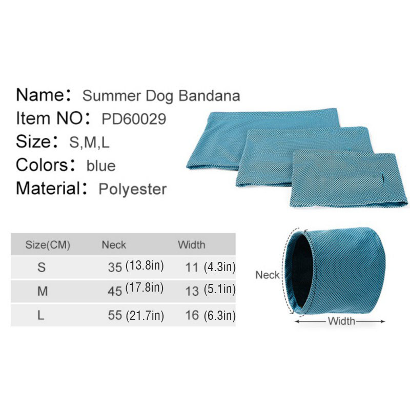 DogMEGA Cooling Dog Bandana