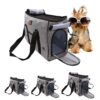 DogMEGA Striped Dog Carrier Tote