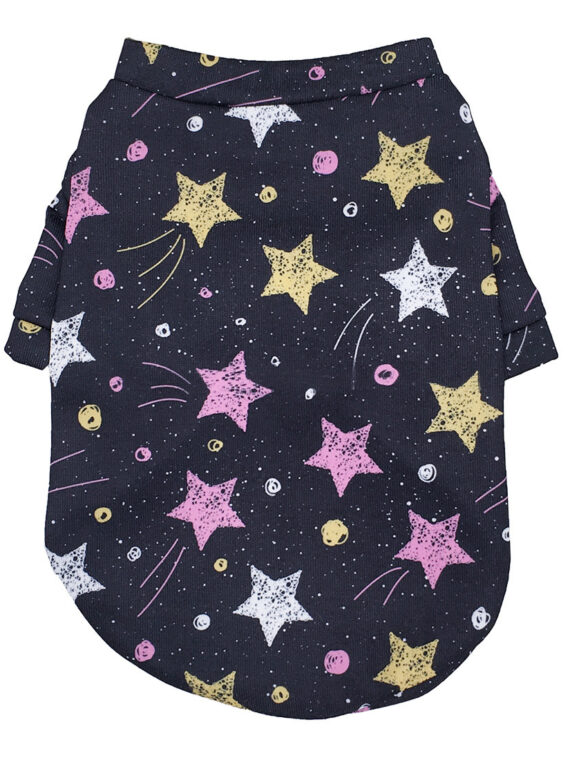 DogMEGA Plush Windproof Cotton Puppy Fashion Blouse for Autumn Winter