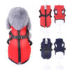 DogMEGA Waistcoat Chest Strap Plus with Harness | Velvet Thickening Autumn And Winter Warm Clothing for Small Dog