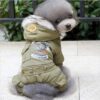 DogMEGA Thickening Corduroy Clothes for Small Dog