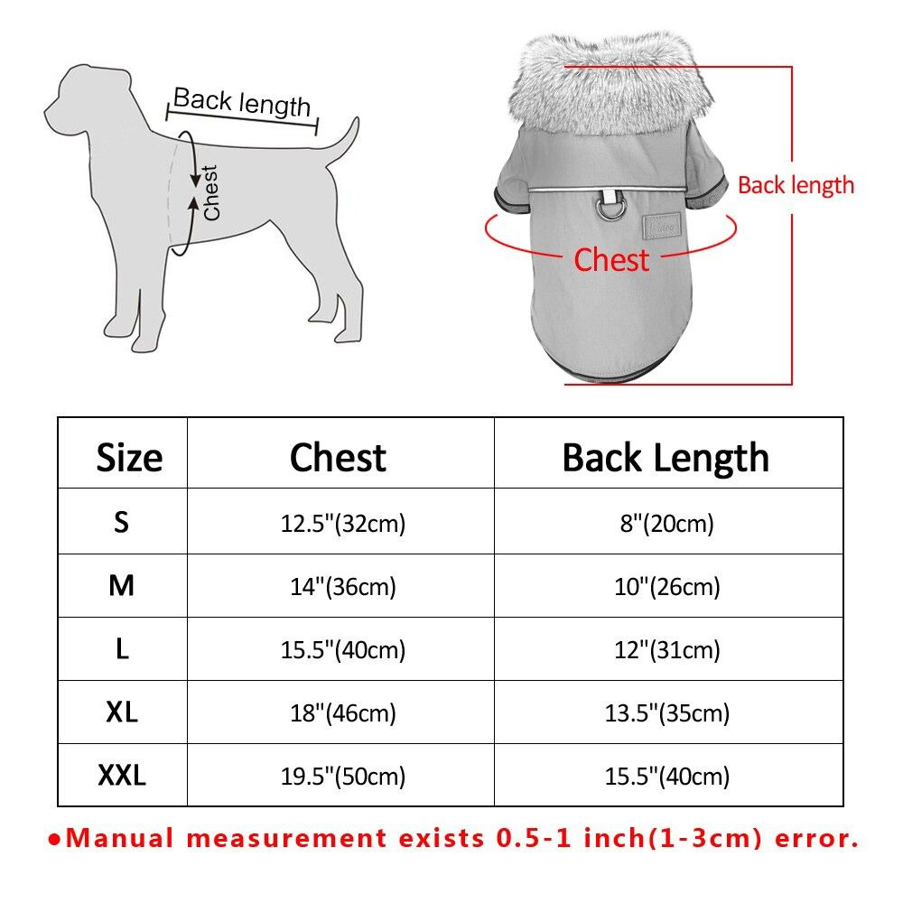 Waterproof Dog Leather Jacket