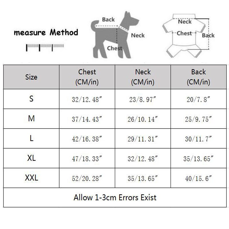 Four-legged Warm Clothes for Small Dog