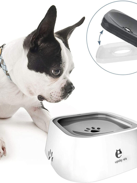 Dog Water Bowl Machine | Slow Water Feeder Dispenser Anti-Overflow