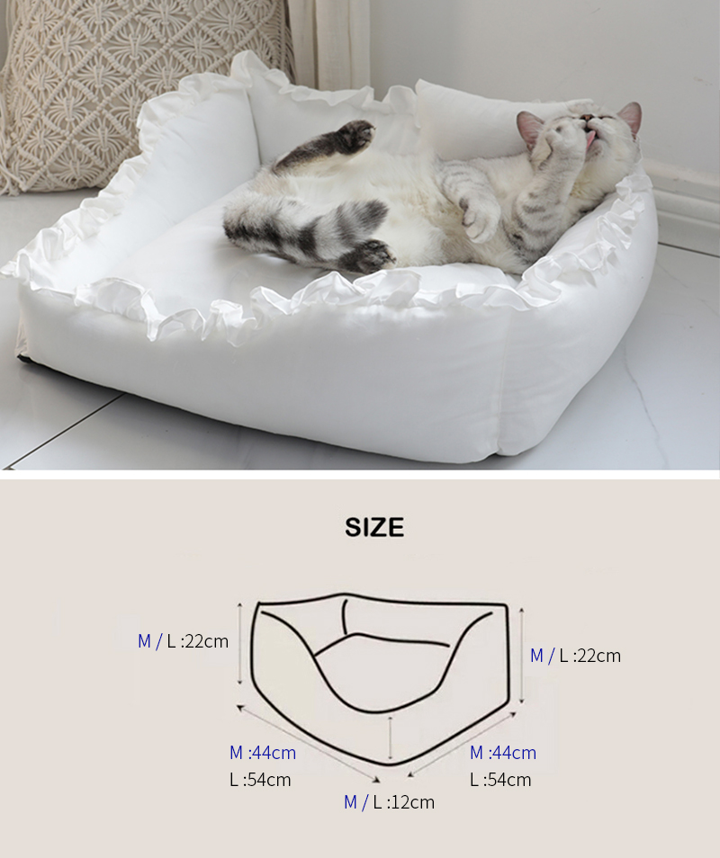 Super Comfy Princess Dog Bed | Bed for Small Dogs