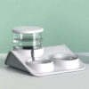Dog Feeder Double Bowl