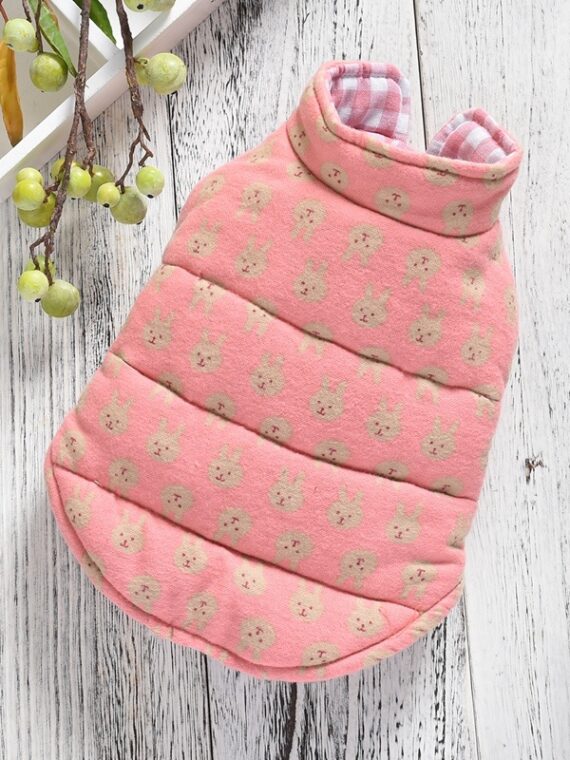 DogMEGA Dog Cotton Double-Sided Jacket Cold Weather | Warm and Waterproof Jacket for Dog