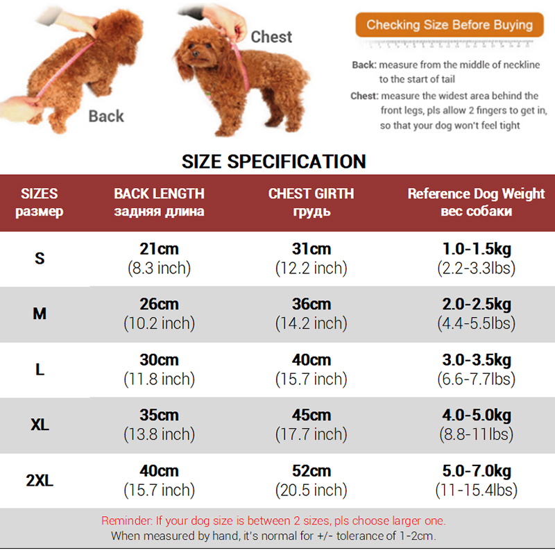 DogMEGA Warm Cotton-padded Vest for Small Dog
