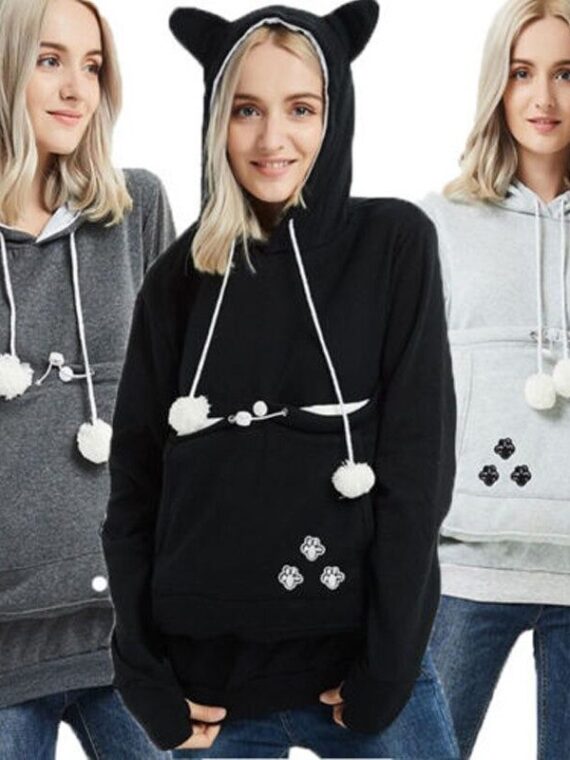 Pet Pouch Hoodie | Dog Pouch Hoodie
