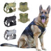 Tactical Dog Harness Military Big Dog Vest German Shepherd Durable Dog Harnesses