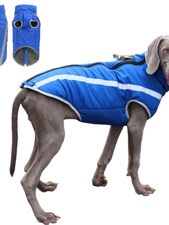 Winter Warm Dog Clothes Waterproof – Reflective
