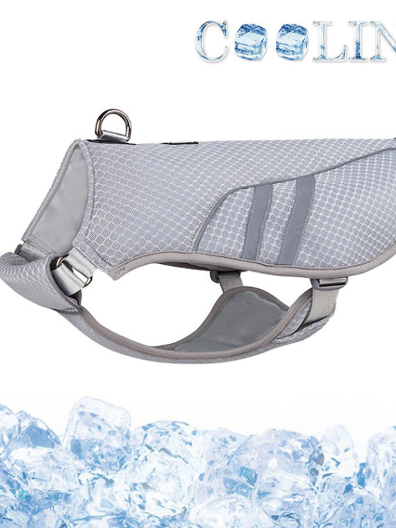 Summer Dog Cooling Vest Heat Resistant with D-ring
