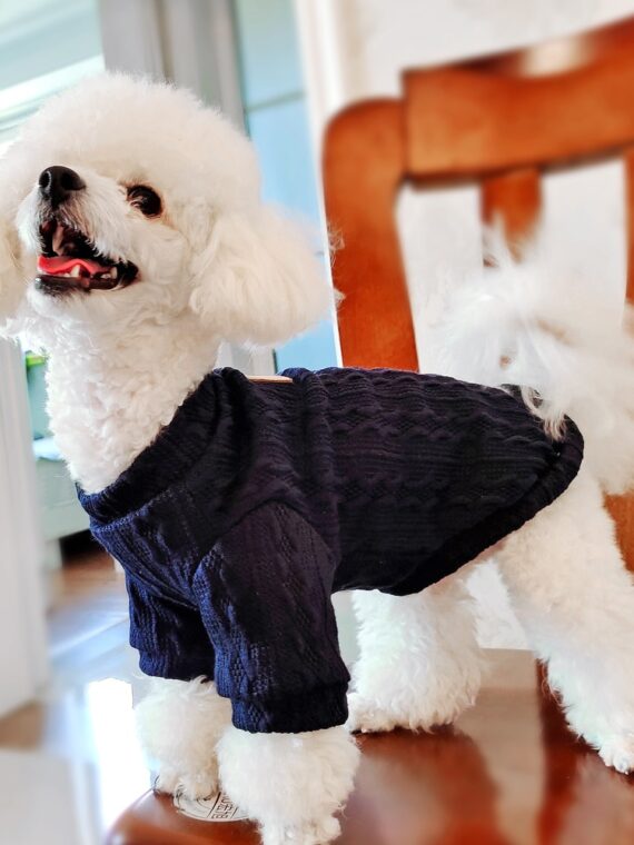 Knit Sweater Autumn Winter Pet Clothing LOVE YOU