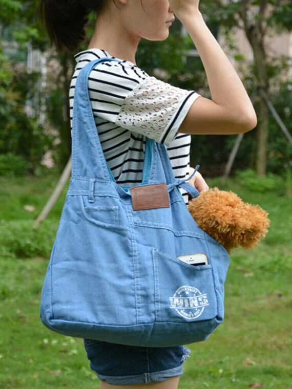 Stylish Carrier Sling for Small Dog