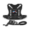Military Tactical Dog Harness and Leash Set with Handle Easy Control