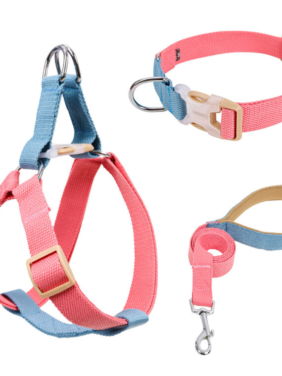 Adjustable Dog Harness Vest Colorful No Pull