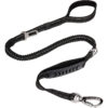 Reflective Big Dog Leash With Car Safety Buckle And Padded Handle