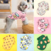 Soft Cotton Dog Clothes With Cute Colorful Patterns Keep Them Warm