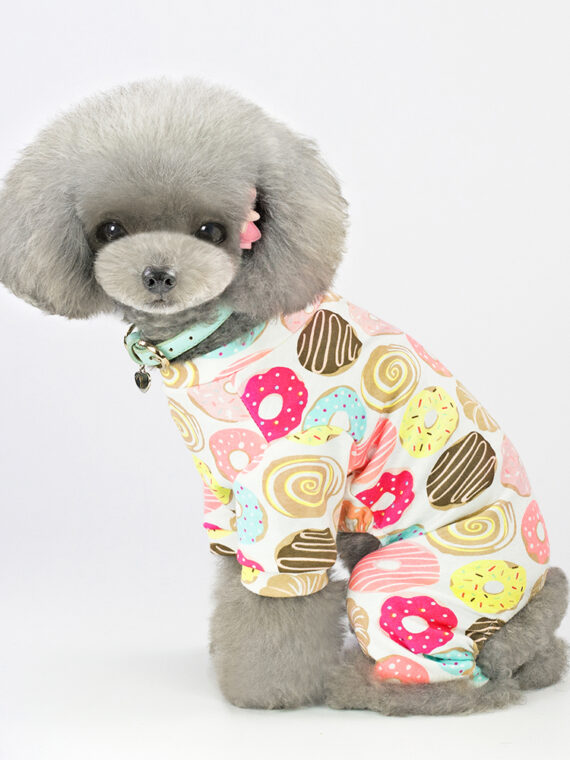 DogMEGA Autumn Clothes with Cute Patterns for Dogs