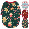 DogMEGA Unique Christmas Dog Outfit in the Holiday
