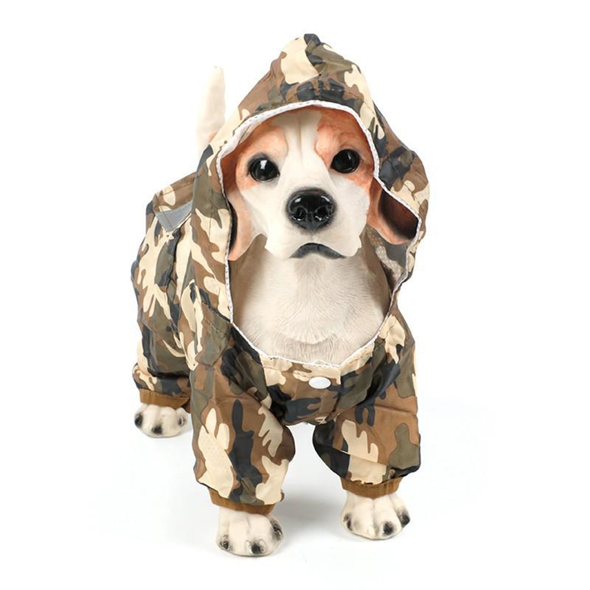 Simple Raincoat For Small And Medium-sized Dogs