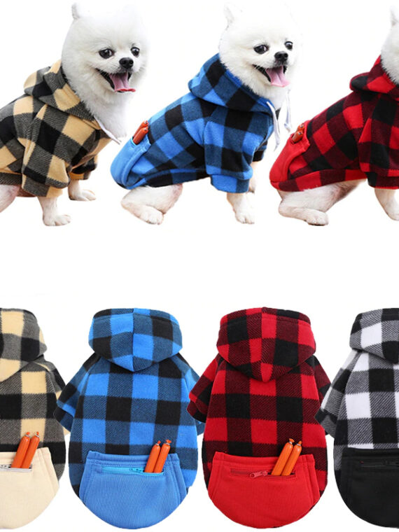 Stylish Hoodie - With Convenient Pockets For Dogs