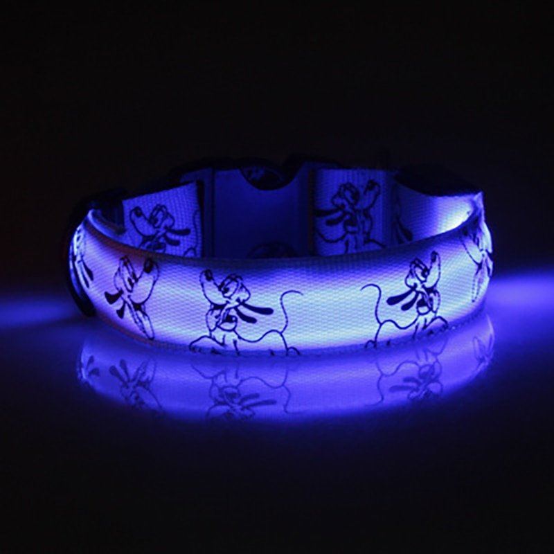 Glow Reflective Collar With The Unique Pattern