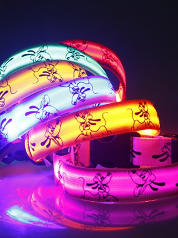 Glow Reflective Collar With The Unique Pattern