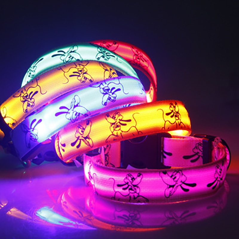 Glow Reflective Collar With The Unique Pattern