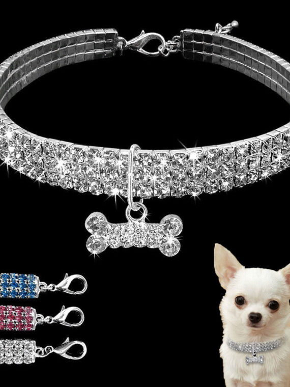 Luxurious Sparkling Stone Collar For Dogs