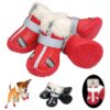 Dog Rain Shoes - Reflective and Waterproof Design