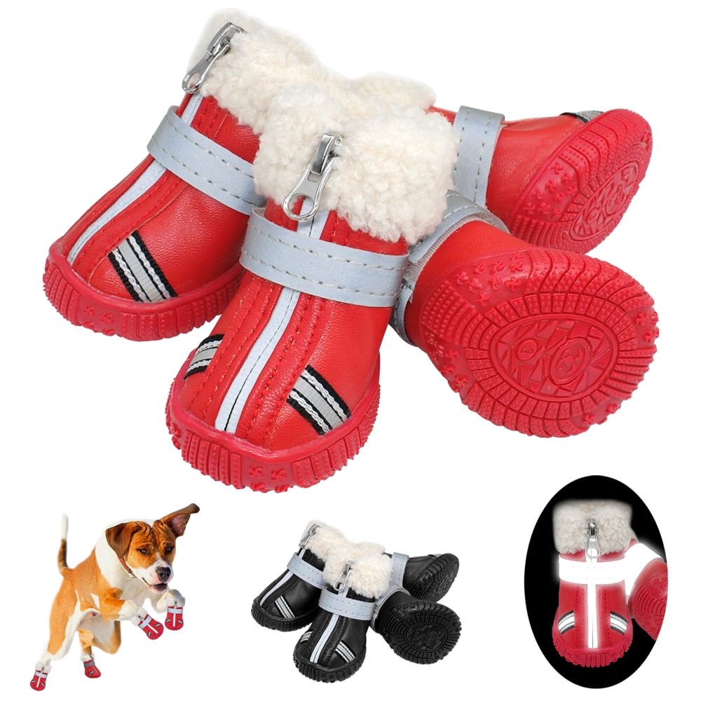 Dog Rain Shoes – Reflective and Waterproof Design