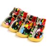 Warm Winter Shoes With Colorful Highlights For Dogs