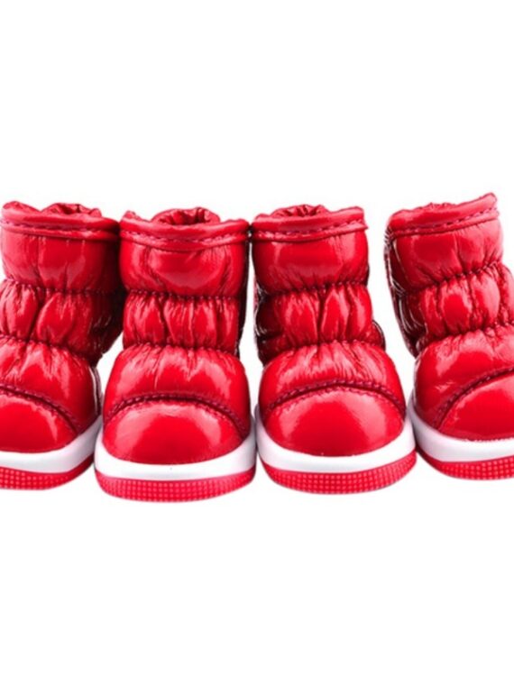 Dog Fashionable Winter Shoes – Convenient Design