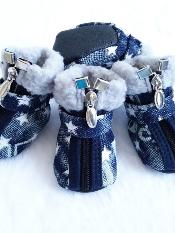Winter Snow Shoes - Star Patterns