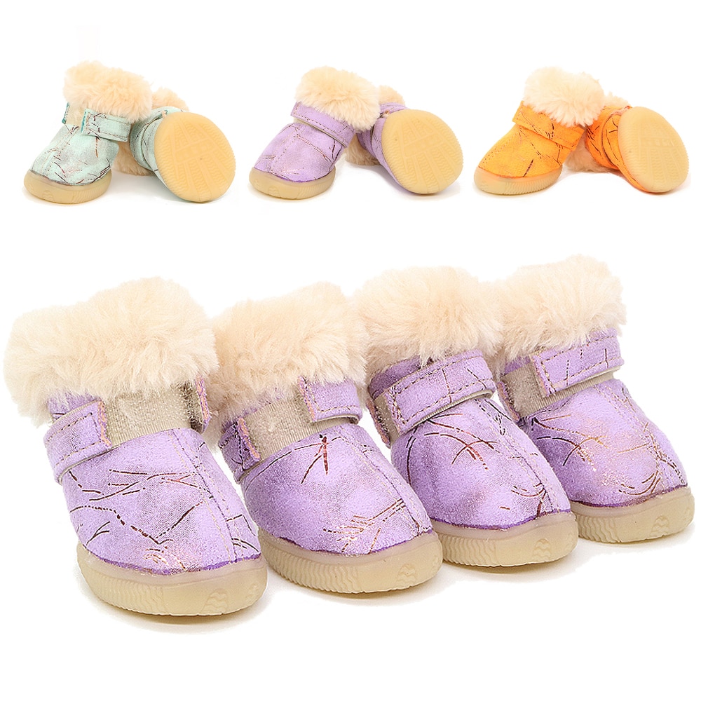 Classic Style Winter Boots For Dogs