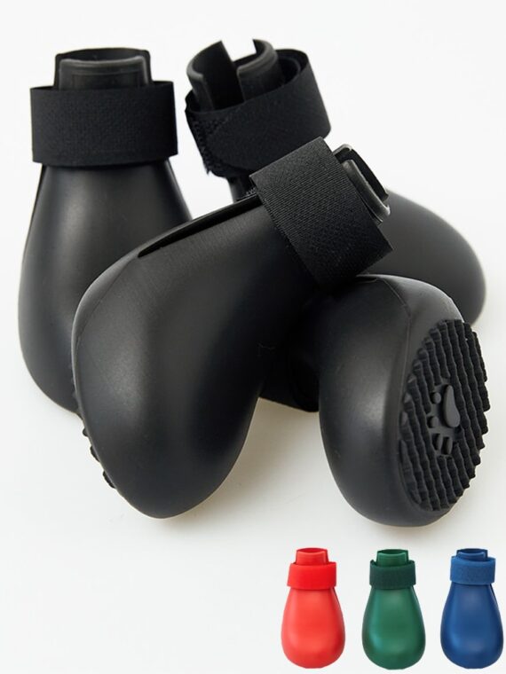 Simple Rubber Boots Without Textures For Dogs