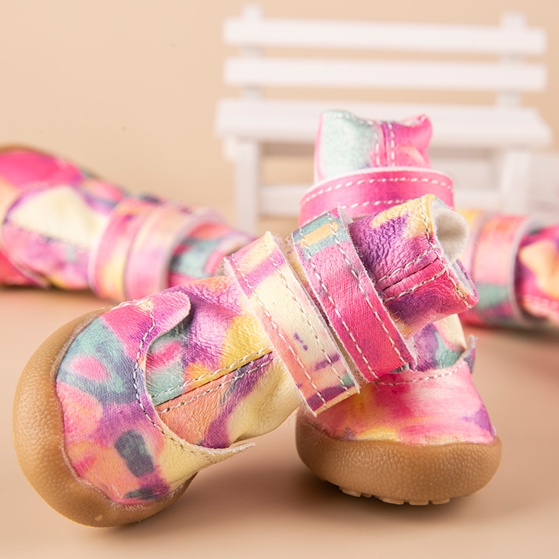 Colorful Winter Shoes With Non-slip Rubber Soles