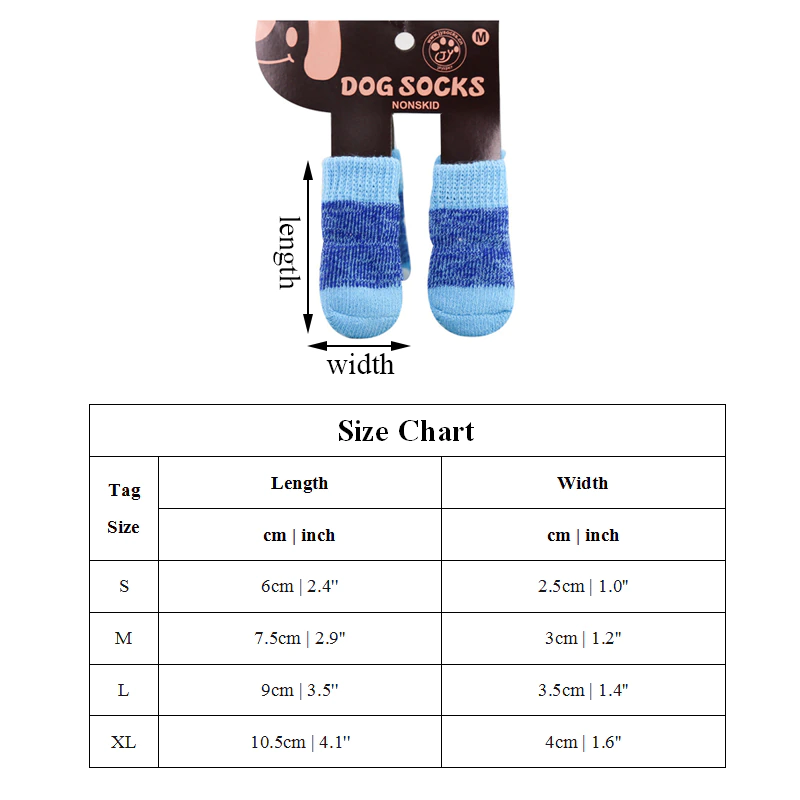 Warm Winter Socks - Help The Dogs Against Cold