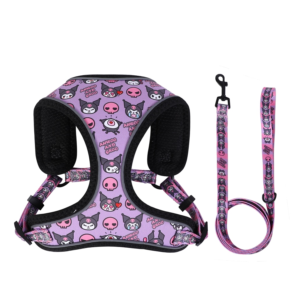 Sweet Color Harness For Dogs - Blue And Purple