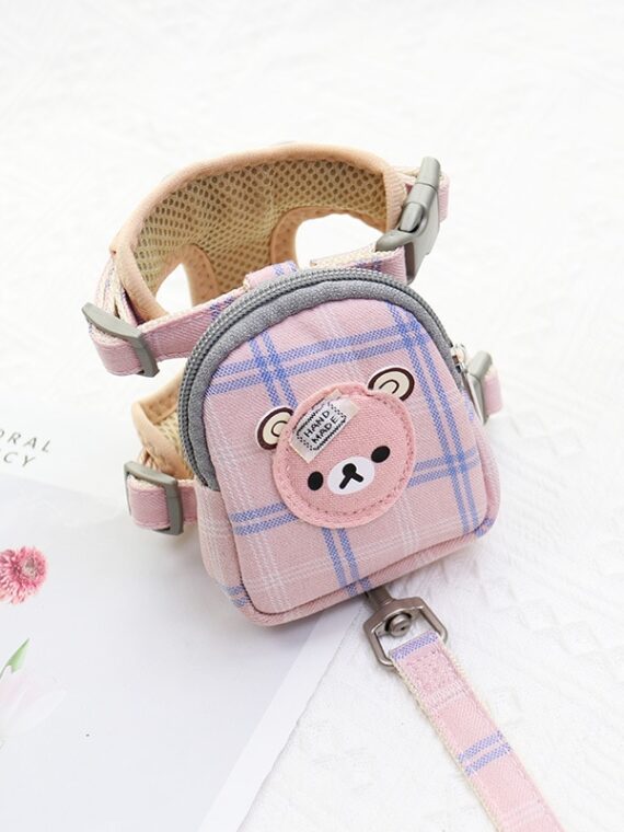 Convenient Harness With Backpack For Dogs