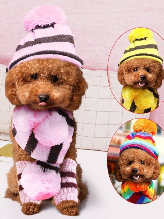 Winter Warmth Accessories - 3 In 1 Convenient