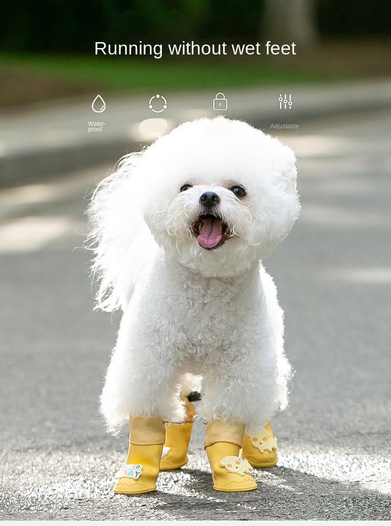 Sweet Waterproof Shoes With Novel Designs