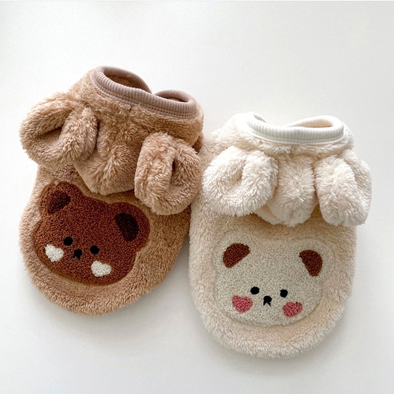 Fleece Coat - Unique Bear Coat For Dog