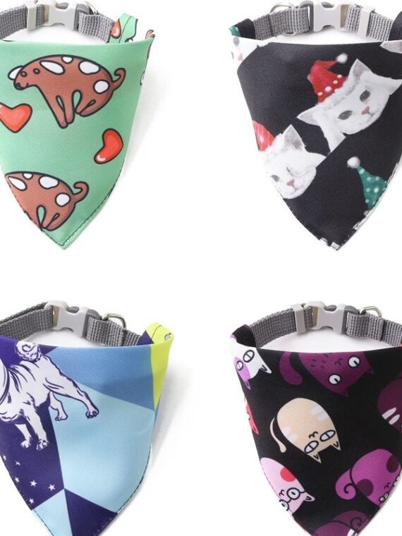 Triangle Bib Collar For Dog - Cute Bandana